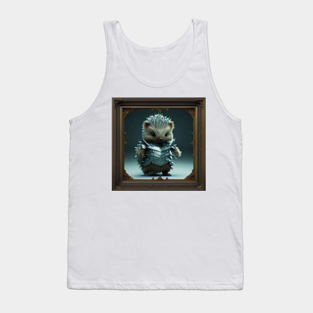 Armoured Hedgehog aia02 T-Shirt Tank Top by PDA Southend